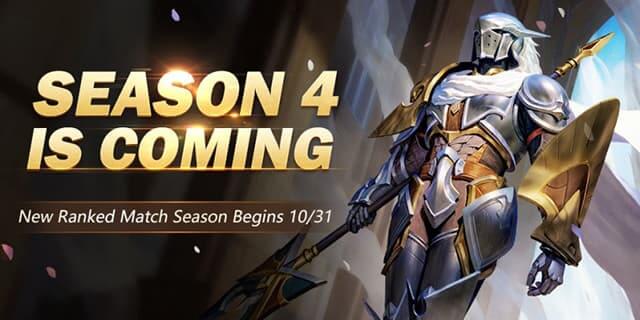 Arena of Valor Adds Ranked Season 4 Changes