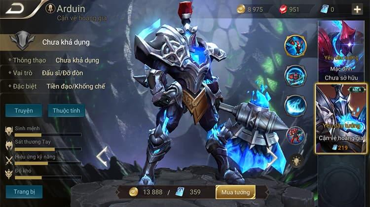 Arena of Valor Arduin Story & Abilities Preview