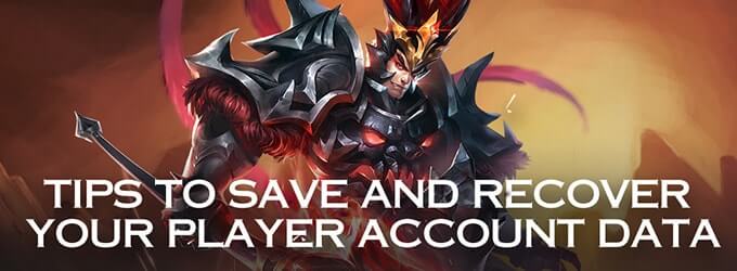 Save and Recover your Arena of Valor Account Data