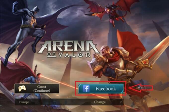 Arena of Valor Facebook Account User