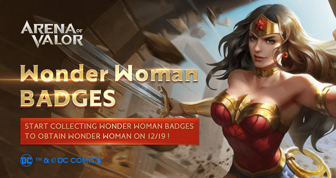 Wonder Woman Badges