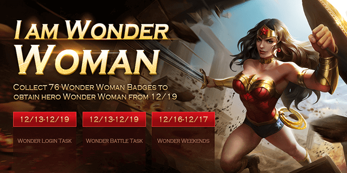 Arena of Valor Wonder Woman Badges