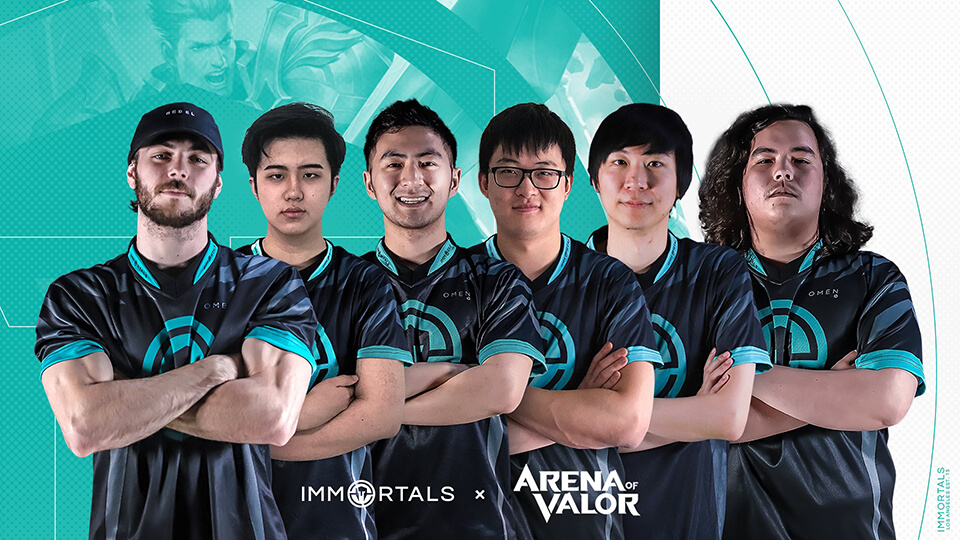 Immortals Arena of Valor Roster