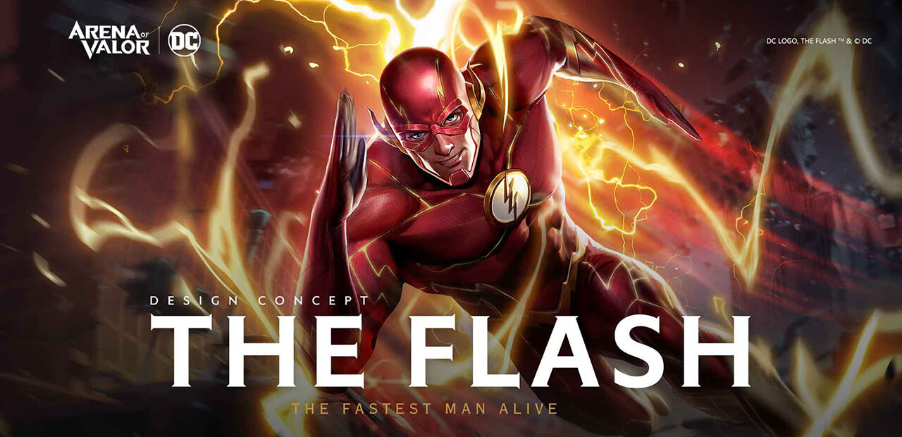 Design Concept The Flash, The Fastest Man Alive