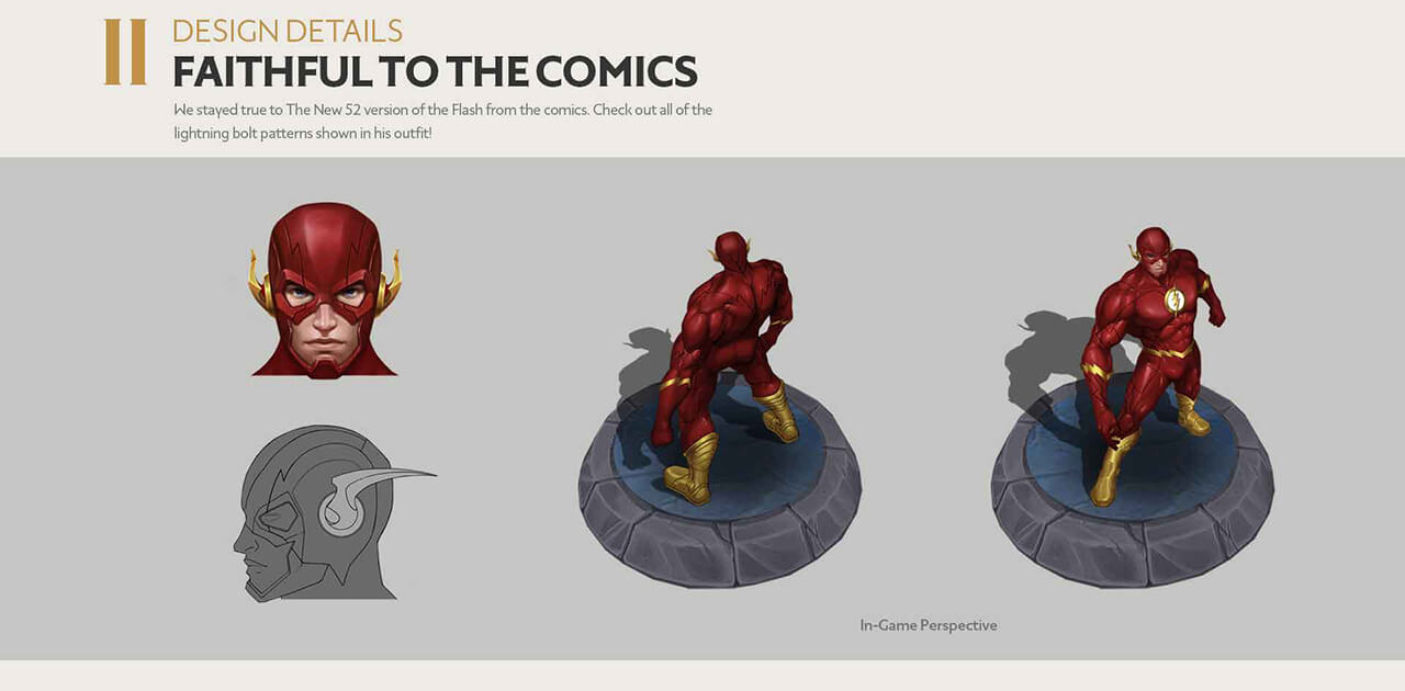 Design Concept The Flash, The Fastest Man Alive - Design Details