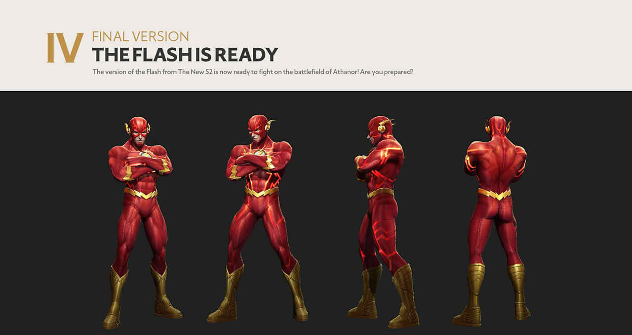 Design Concept The Flash, The Fastest Man Alive - Final Version
