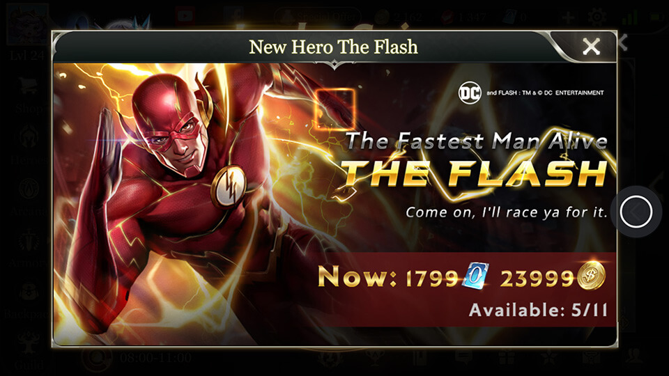 The Flash is now available