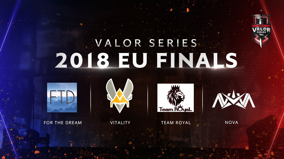 2018 Valor Series Europe playoffs team participants