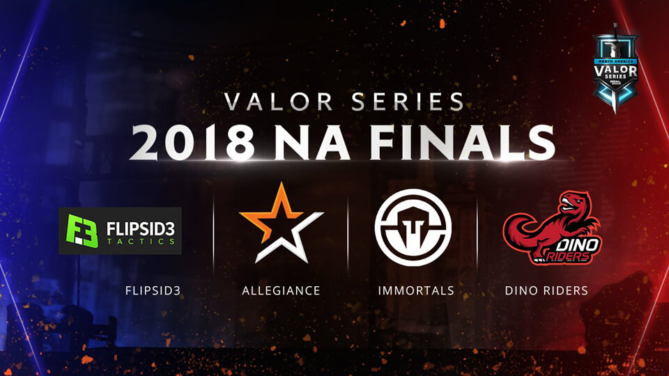 2018 Valor Series North America playoffs team participants
