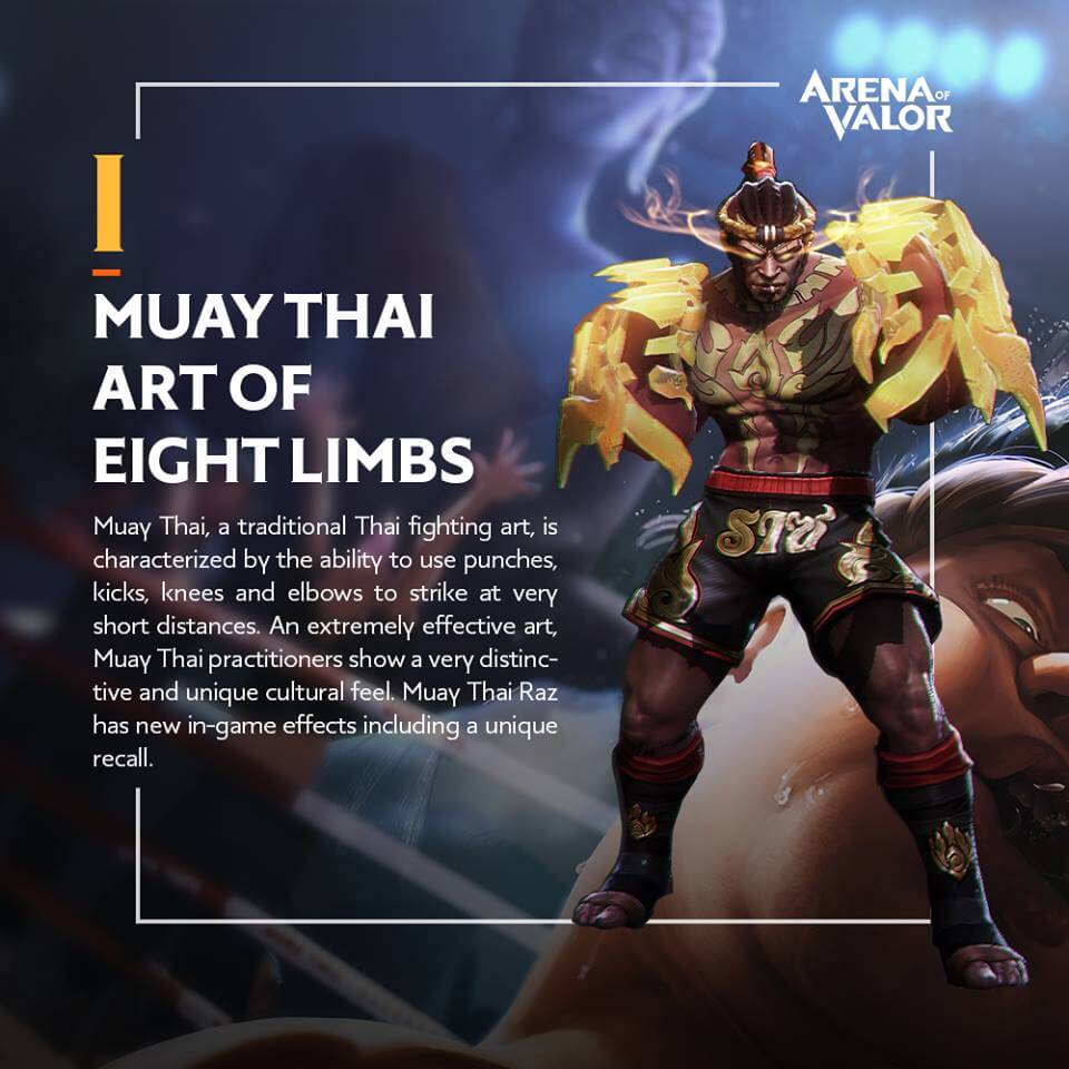 Design Concept: Muay Thai Raz
