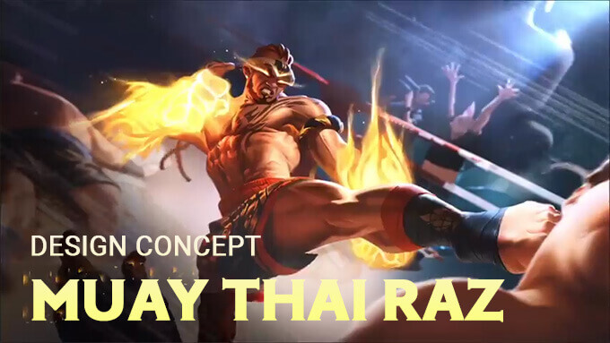 Design Concept: Muay Thai Raz