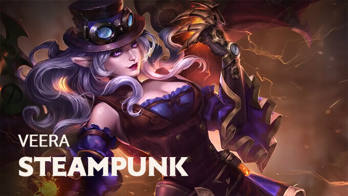 New skin Steampunk Veera is now available!