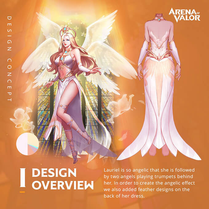 Design Concept: Divine Grace Lauriel