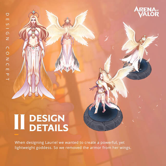 Design Concept: Divine Grace Lauriel