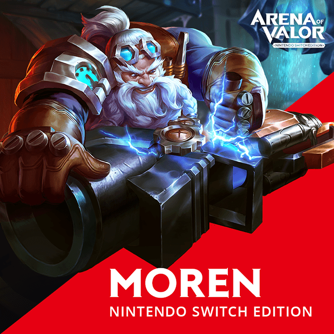 Moren arrived to Nintendo Switch Edition
