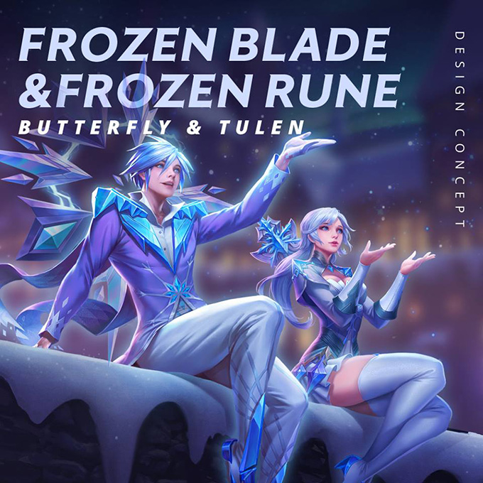 Frozen Blade Butterfly & Frozen Rune Tulen Design Concept