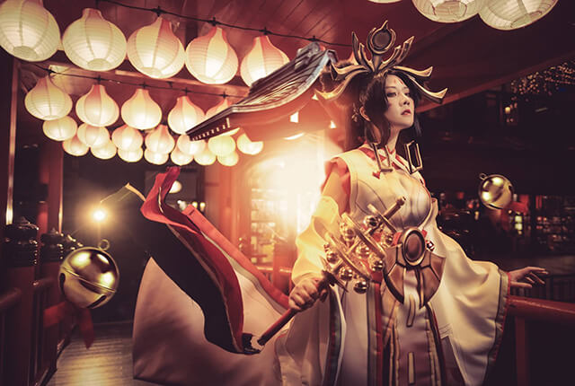 Gorgeous Miko Arum cosplay from Thailand 12
