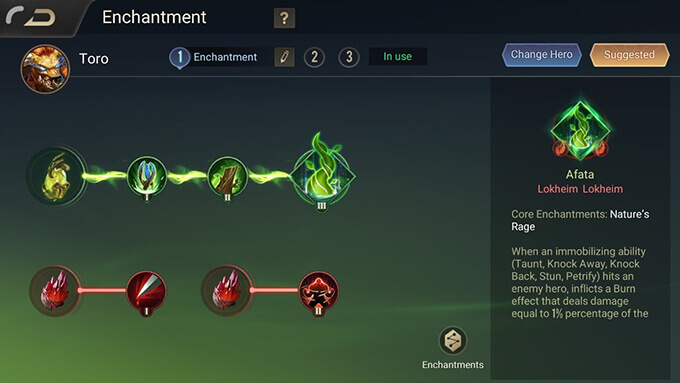 Arena of Valor July Update - Enchantment System