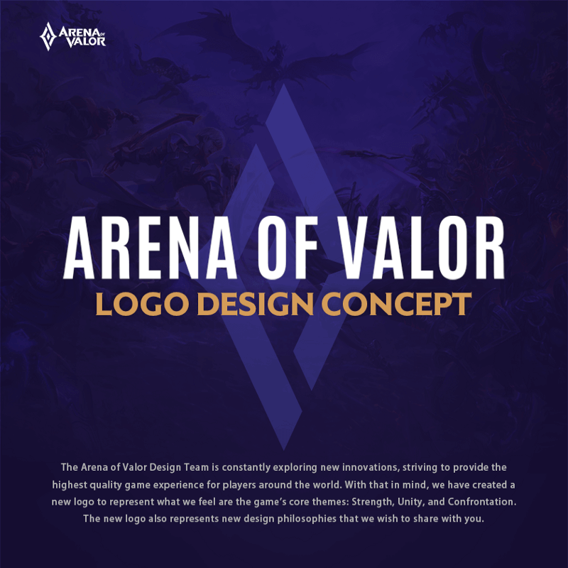 Arena of Valor New Logo Design Concept 1