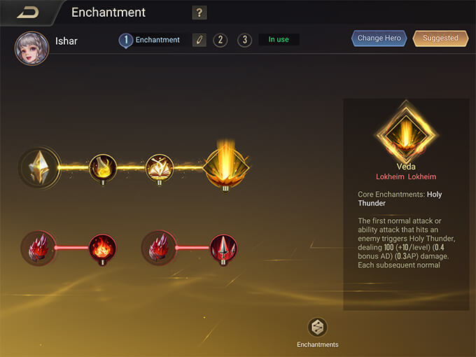 Ishar Recommended Enchantment