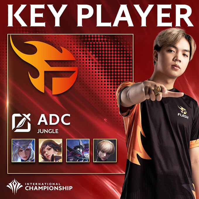 Team Flash Key Player