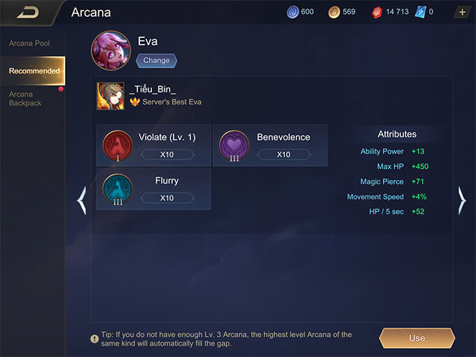 Keera Arcana Recommended
