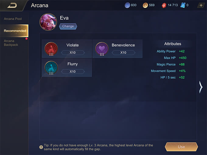 Keera Arcana Recommended