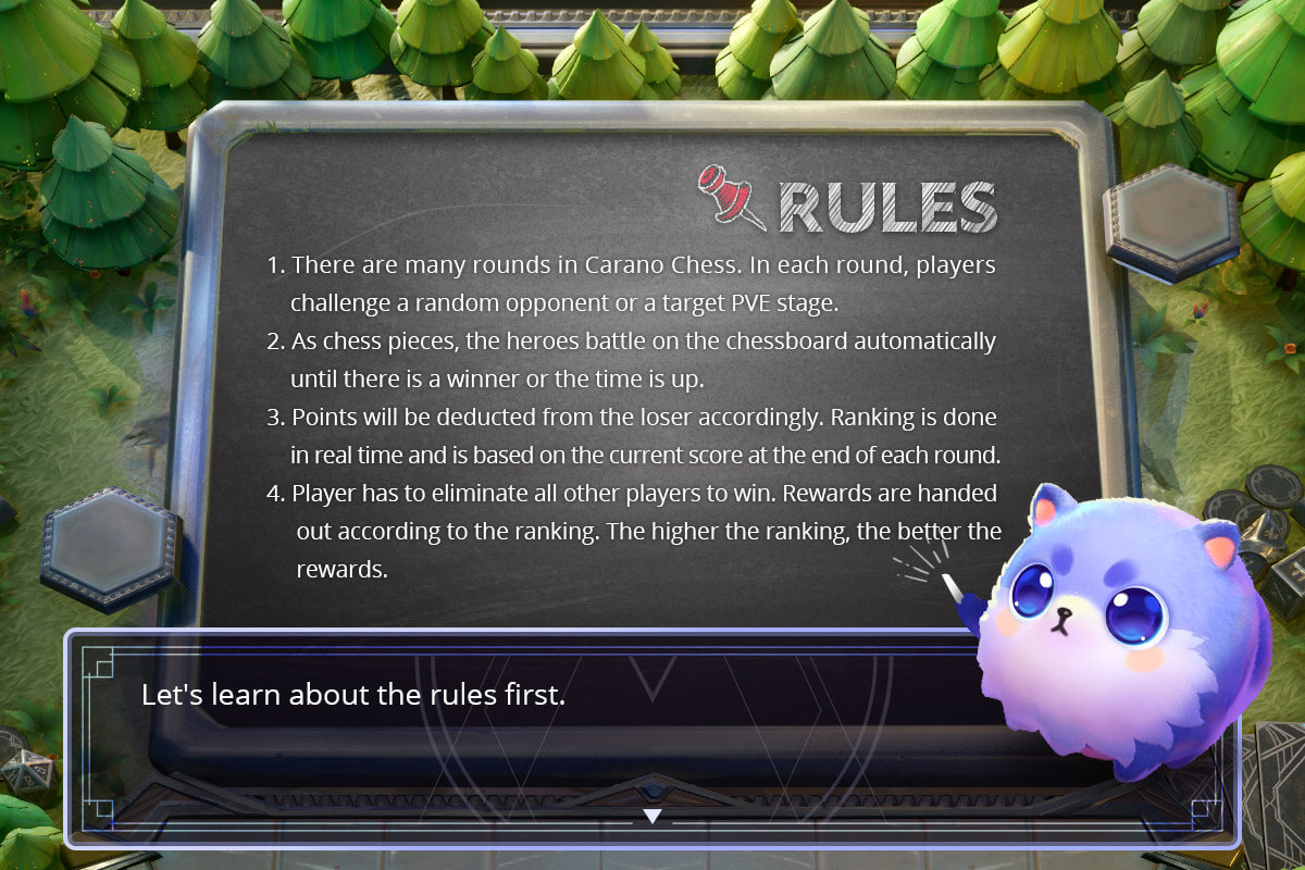 Lets learn about the rules first.