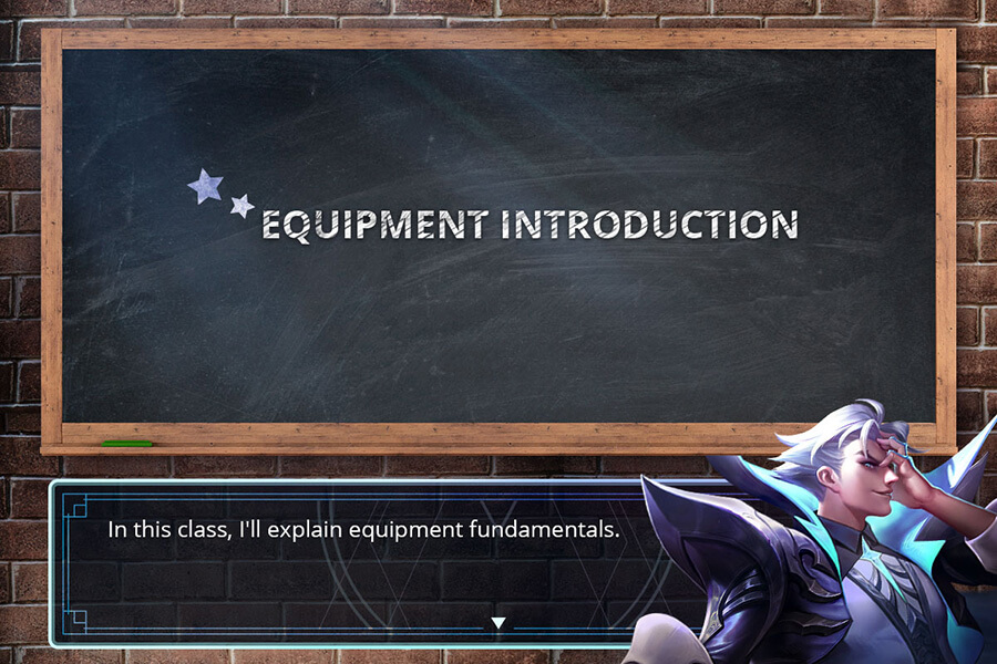 In this class, I'll explain equipment fundamentals.