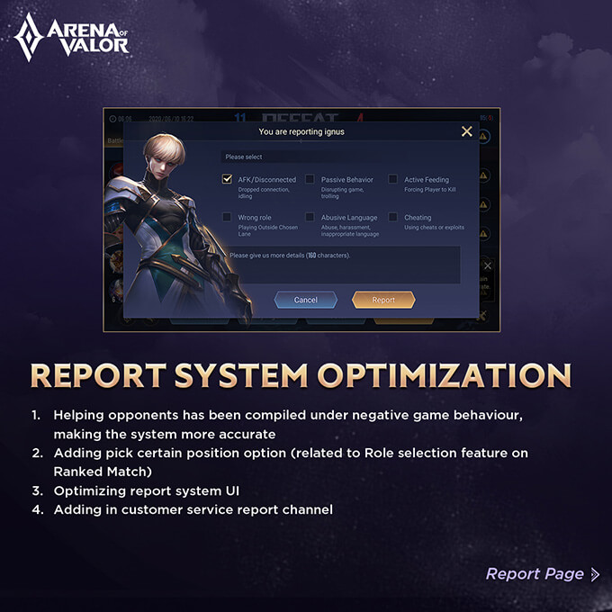 Report System Optimization