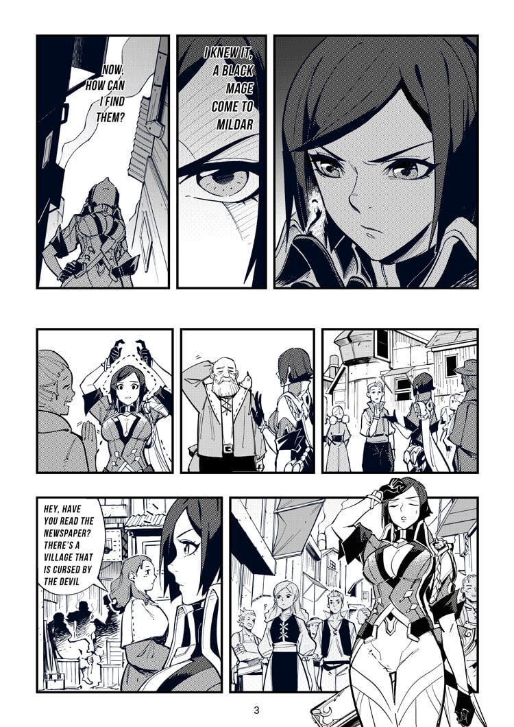 AOV Comic: Light & Shadow Chapter 2 - Page 3
