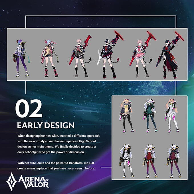 Design Concept: Dimension Breaker Violet