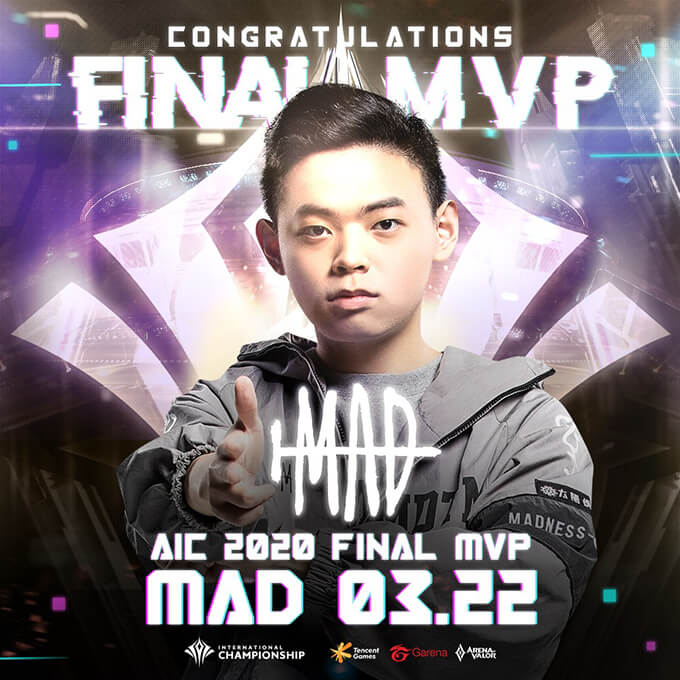 AIC 2020 Final MVP: MAD 03.22