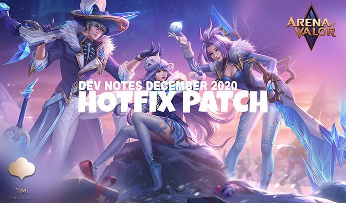 Arena of Valor Beta 28H Hotfix Update Patch Notes