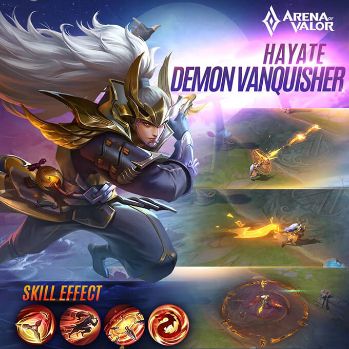 Hayate Demon Vanquisher Skill Effect