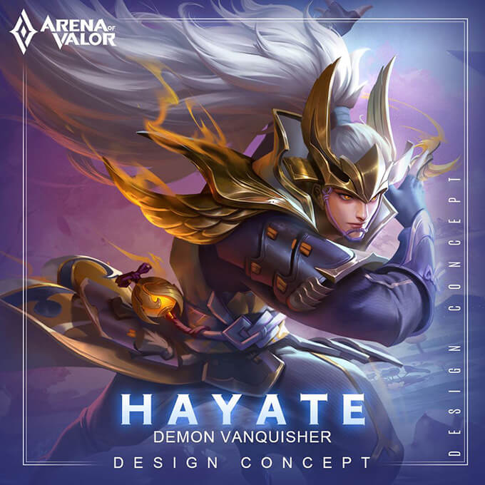 Hayate Demon Vanquisher Design Concept 1