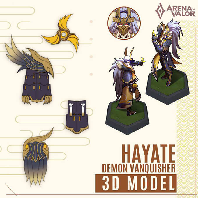 Hayate Demon Vanquisher Design Concept 3