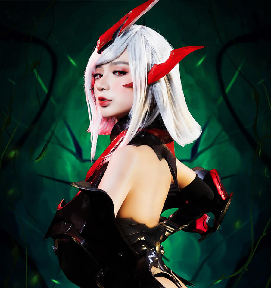 Morphed Demon Violet Cosplay from Vietnam