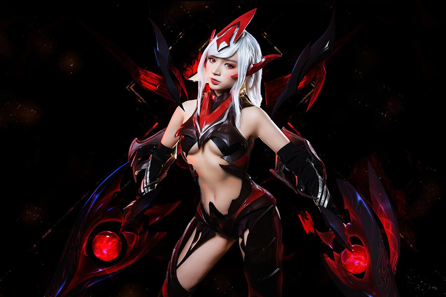 Morphed Demon Violet Cosplay from Vietnam