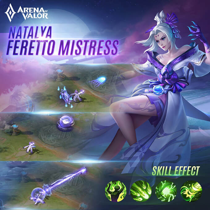 Natalya Feretto Mistress Skill Effect