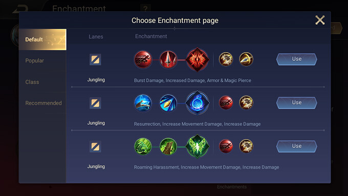 Enchantment Recommended