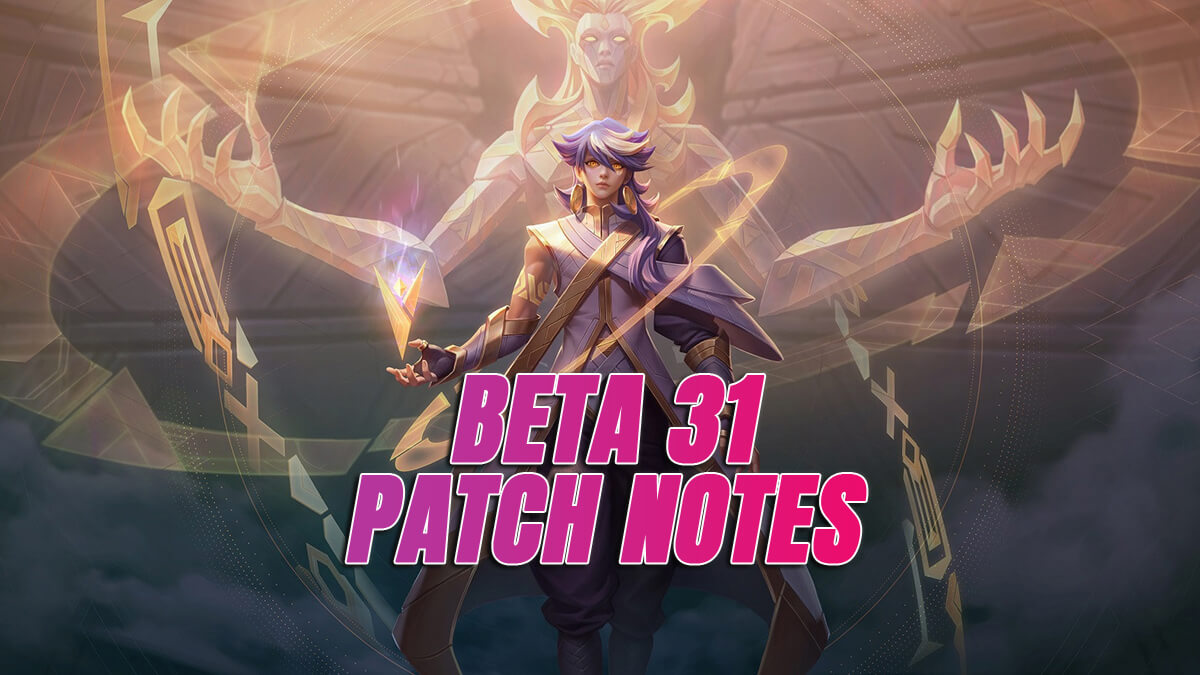 Arena of Valor Beta 31 Patch Notes
