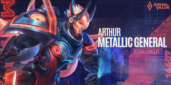 Arthur Metallic General Design Concept