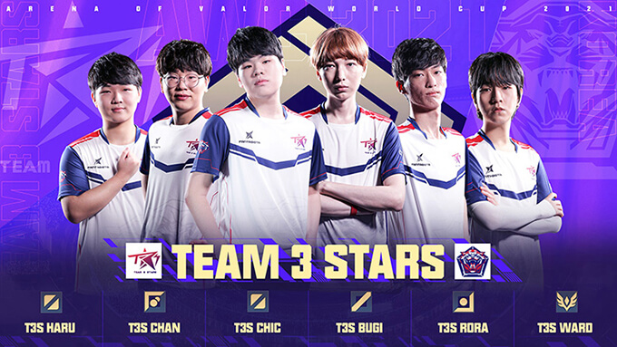 Team 3 Stars