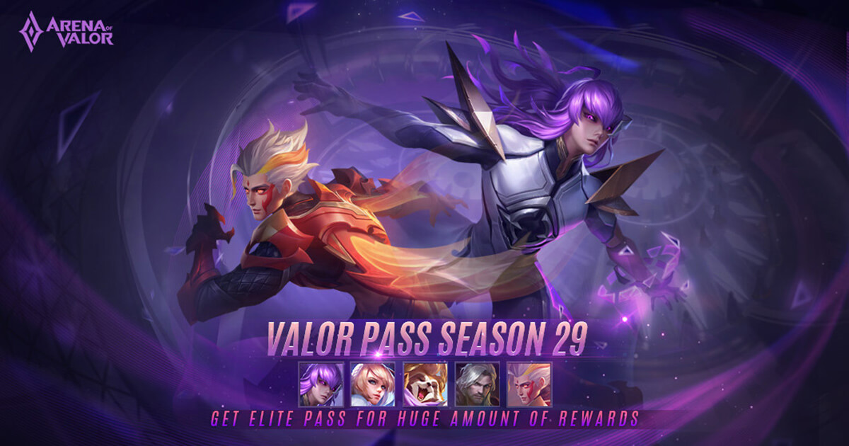 Arena Of Valor Valor Pass Chapter 29 Level Rewards