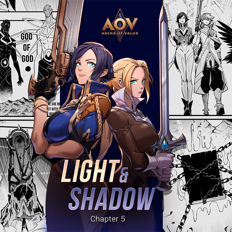 AOV Comic: Light and Shadow Chapter 5 Page 01