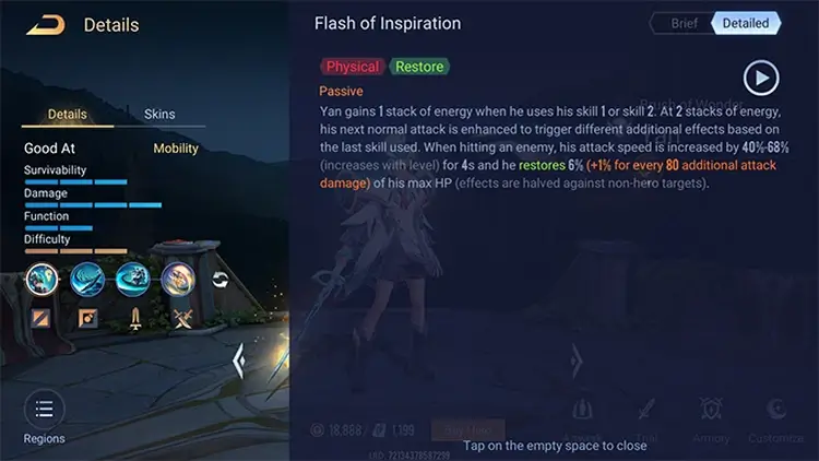 Flash of Inspiration (Passive)