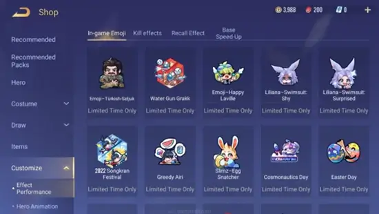There is a recommendation tab under Customize at the Shop. Assets that share the same theme belong to the same collection. Players can check and pick any they like.