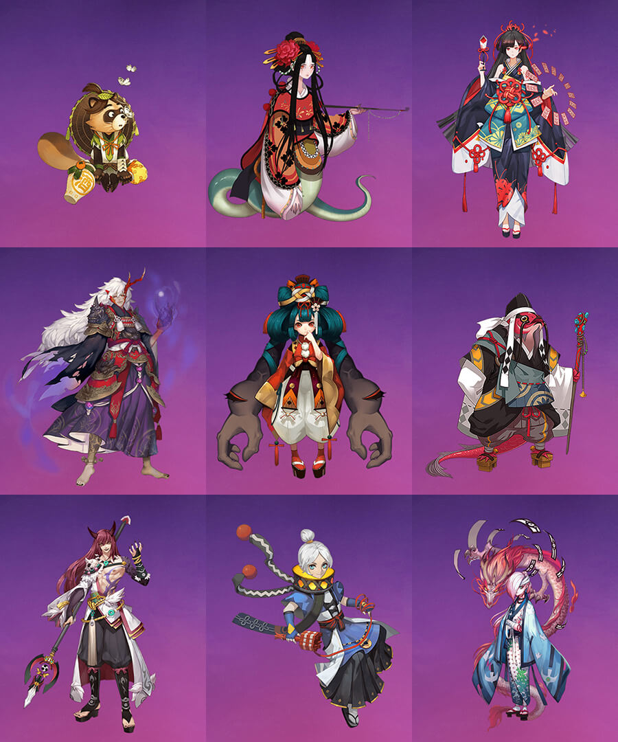 Onmyoji Arena will change the lineup of limited-time free shikigami on October 29th, 2018