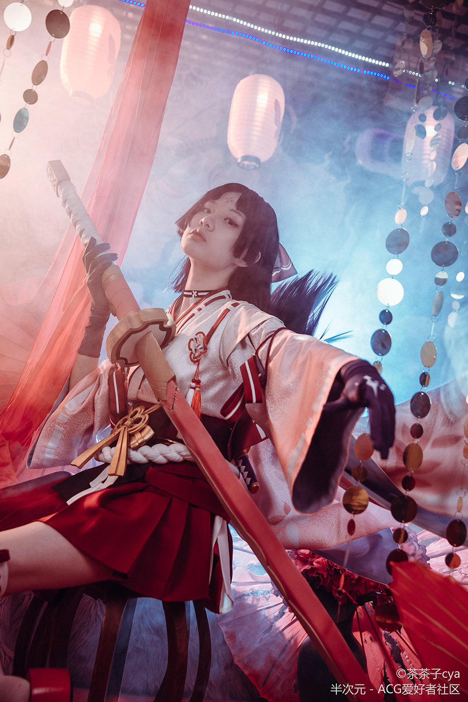 Beautiful Swordmaiden Yoto Hime cosplay by Chinese cosplayer Cha Cha